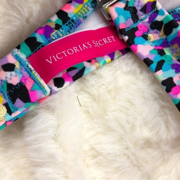 Victoria’s Secret colorful underwire bikini top cheeky bottom 11104 - Picture 5 of 7